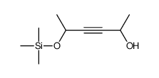 5-trimethylsilyloxyhex-3-yn-2-ol结构式