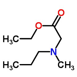 Glycine, N-methyl-N-propyl-, ethyl ester (9CI)结构式