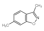 1,2-BENZISOXAZOLE, 3,6-DIMETHYL- Structure