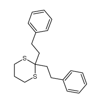 2,2-diphenethyl-[1,3]dithiane Structure