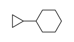 Cyclohexane, cyclopropyl-结构式