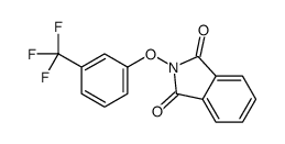 2-[3-(trifluoromethyl)phenoxy]isoindole-1,3-dione Structure