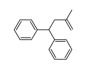 2-Methyl-4,4-diphenyl-1-butene结构式