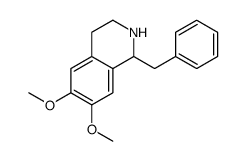 1-benzyl-6,7-dimethoxy-1,2,3,4-tetrahydroisoquinoline Structure