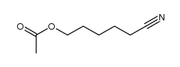 6-acetoxy-hexanenitrile结构式