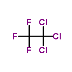1,1,1-三氯-2,2,2-三氟乙烷结构式