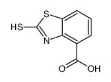 2,3-二氢-2-硫代氧基-4-苯并噻唑羧酸结构式