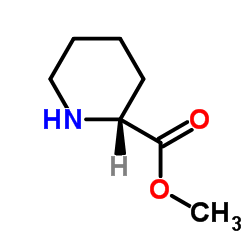 (R)-哌啶-2-羧酸甲酯结构式
