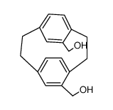 pseudogem-Bis(hydroxymethyl)[2.2]paracyclophane结构式