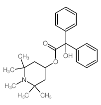 (1,2,2,6,6-pentamethyl-4-piperidyl) 2-hydroxy-2,2-diphenyl-acetate picture