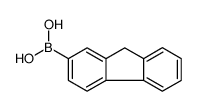 9H-Fluoren-2-ylboronic acid Structure