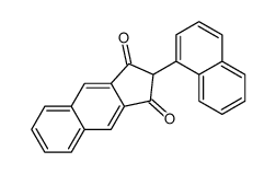 2-naphthalen-1-ylcyclopenta[b]naphthalene-1,3-dione结构式