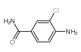 4-Amino-3-chlorobenzamide Structure
