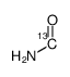 甲酰胺-13C结构式