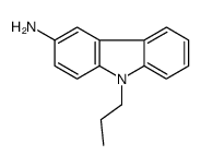 9-propylcarbazol-3-amine Structure