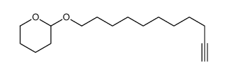 11-(Tetrahydro-2H-pyran-2-yloxy)-1-undecyne结构式