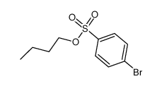n-butyl-4-bromobenzenesulfonate Structure