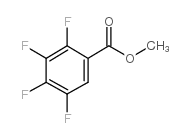 Benzoic acid,2,3,4,5-tetrafluoro-, methyl ester structure