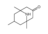 1,5,7-trimethyl-9-azabicyclo[3.3.1]nonan-3-one Structure