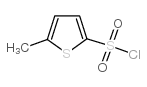 5-甲基-2-噻吩磺酰氯结构式