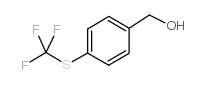 4-(三氟甲硫基)苯甲醇结构式