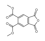 dimethyl 1,3-dioxo-1,3-dihydroisobenzofuran-5,6-dicarboxylate Structure