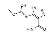 methyl N-(5-carbamoyl-1H-imidazol-4-yl)carbamate Structure