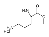 methyl L-ornithine monohydrochloride structure