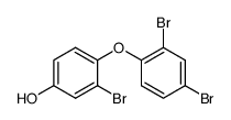 4'-hydroxy-2,2',4-tribromodiphenyl ether Structure