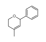 5,6-dihydro-4-methyl-2-phenyl-2H-pyran structure