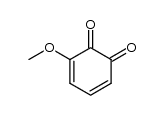 3-methoxy-1,2-benzoquinone结构式