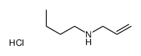 N-prop-2-enylbutan-1-amine,hydrochloride结构式