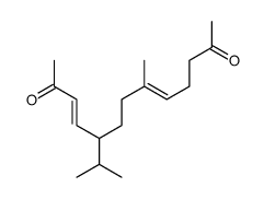 8-methyl-5-propan-2-yltrideca-3,8-diene-2,12-dione Structure
