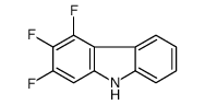 2,3,4-trifluoro-9H-carbazole Structure