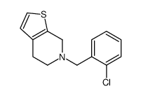ticlopidine impurity f Structure