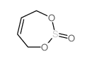 4,7-dihydro-1,3,2-dioxathiepine 2-oxide Structure