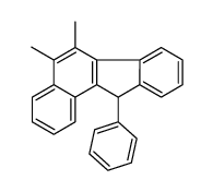 5,6-dimethyl-11-phenyl-11H-benzo[a]fluorene Structure