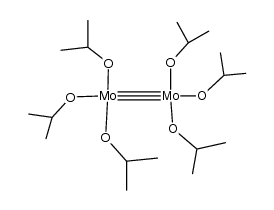 Mo2(O-i-Pr)6 Structure