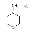 4-氨基吗啉盐酸盐结构式