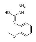 1-amino-3-(2-methoxyphenyl)urea Structure