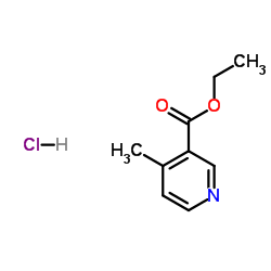 Ethyl 4-methylnicotinate hydrochloride (1:1) Structure
