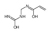 N-[[(aminocarbonyl)amino]methyl]acrylamide结构式