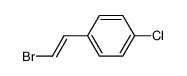 (E)-β-bromo-p-chlorostyrene结构式