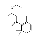 3-ethoxy-1-(2,6,6-trimethylcyclohexa-1,3-dien-1-yl)butan-1-one Structure