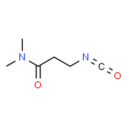 Propanamide, 3-isocyanato-N,N-dimethyl- (9CI)结构式