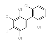 2,2',3,4,5,6'-Hexachlorobiphenyl structure
