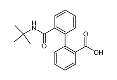 N-t-Butyl-2,2'-diphenamidsaeure结构式