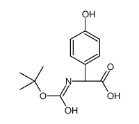 (S)-2-((叔丁氧基羰基)氨基)-2-(4-羟基苯基)乙酸图片