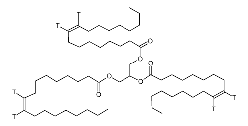 TRIOLEIN, [9,10-3H(N)] Structure