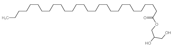1-O-二十八烷酰基甘油酯结构式